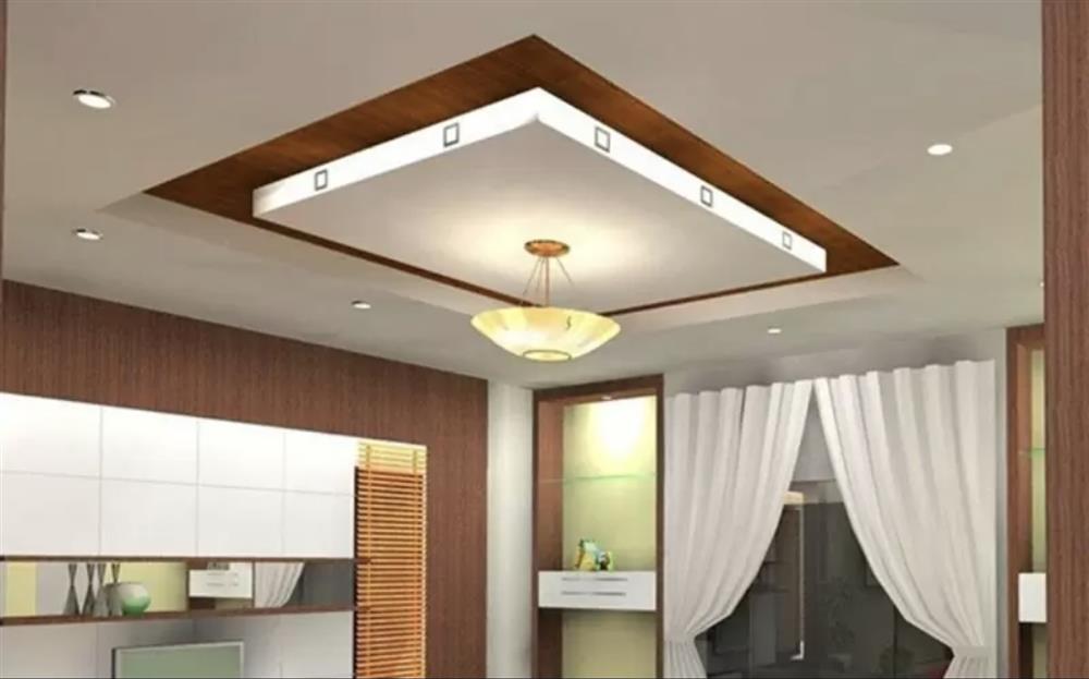 Trần thạch cao giật cấp hiện đại